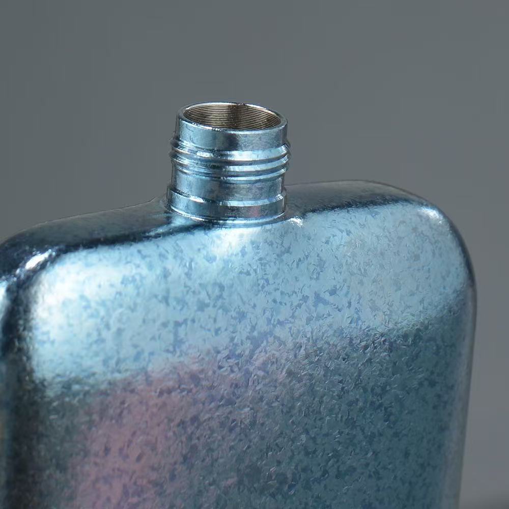 Pure Titanium Pocket Hip Flask, Portable Outdoor Liquor Bottle