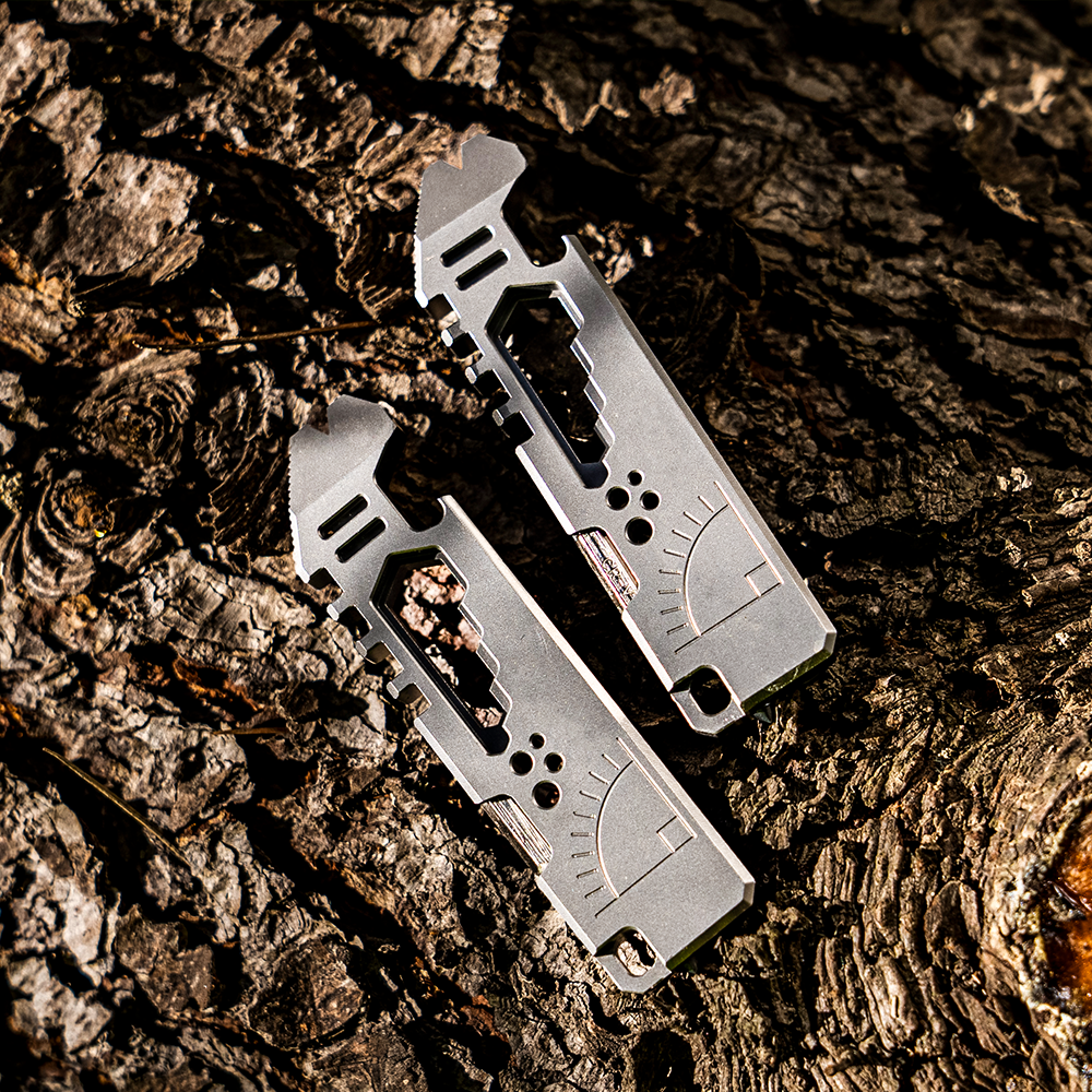 Real EDC Multi-Tool - Titanium Mini Pry Bar