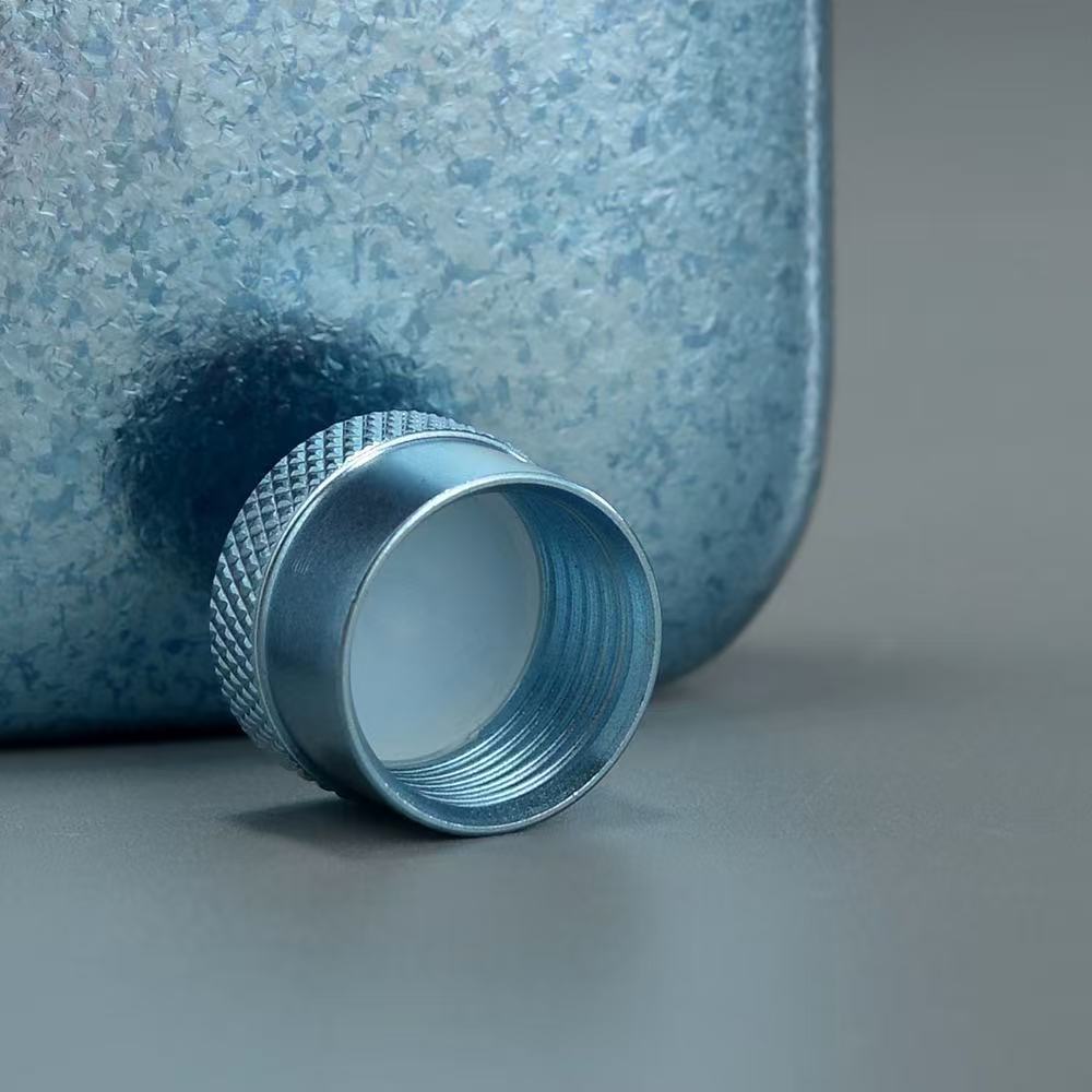 Pure Titanium Pocket Hip Flask, Portable Outdoor Liquor Bottle