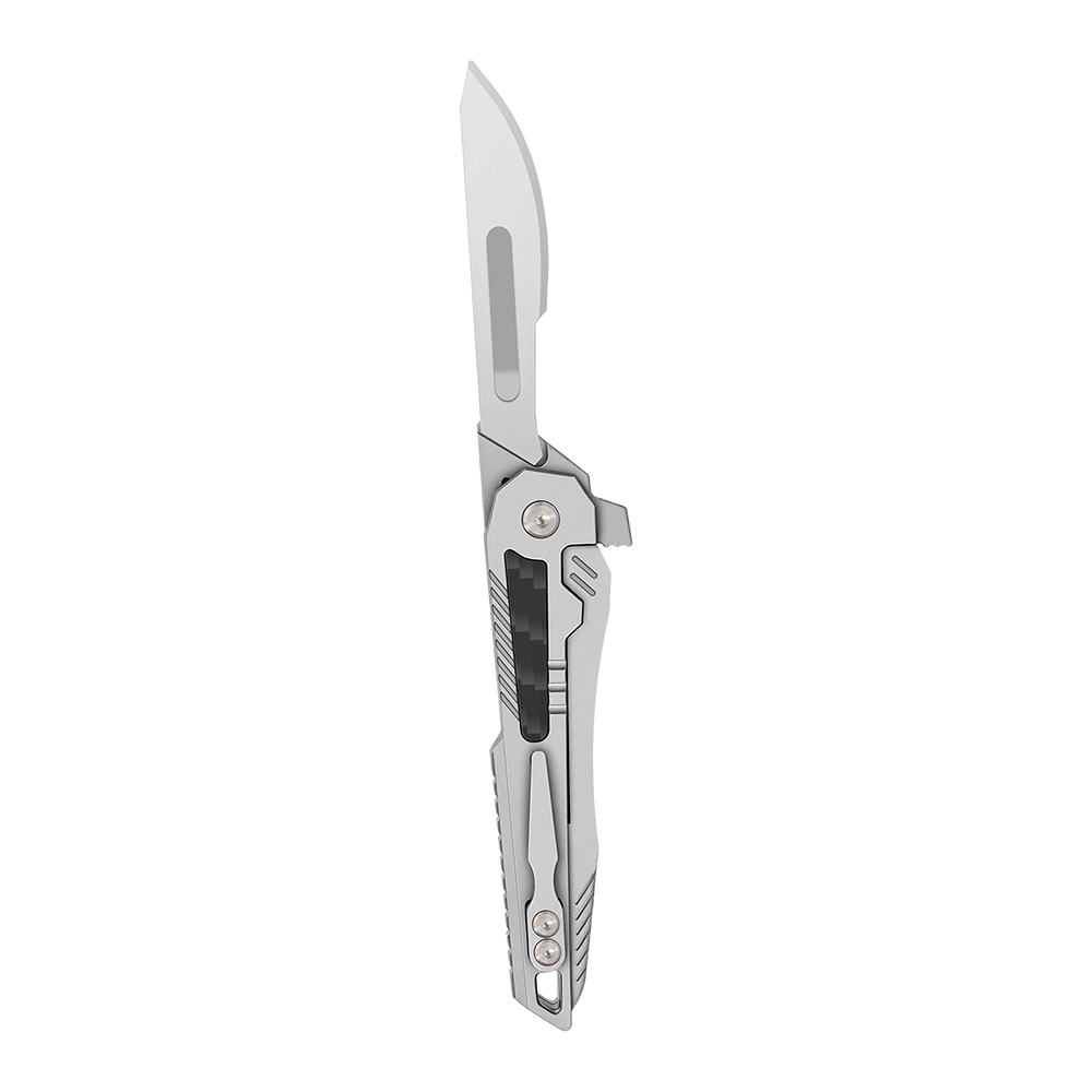 Titanium Multifunctional Folding Utility knife