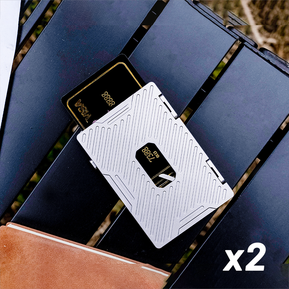 Mechanical Card Holder: EDC Essential Tools for Daily Travel【Pre-Order】