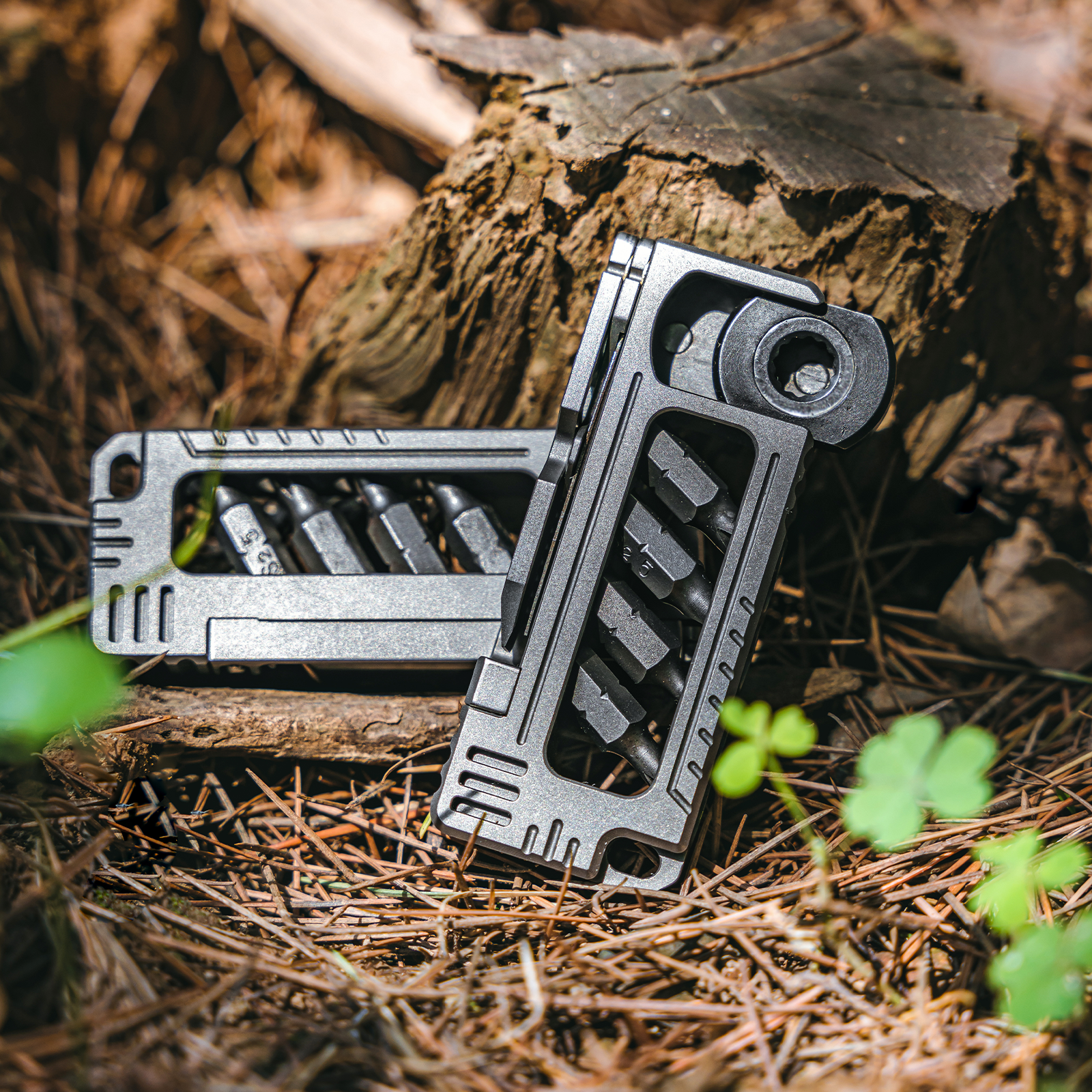 TI-MMS EDC Titanium Magnetic Screwdriver Integrated Pocket Multi-Tool