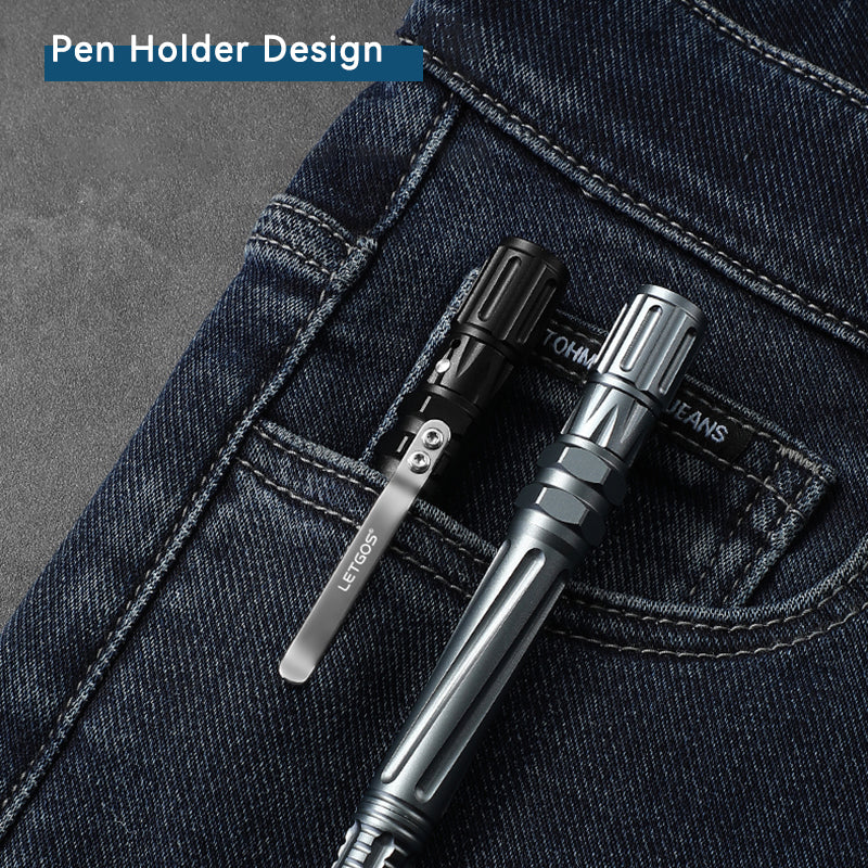 ApexSpark Tactical Pen: 4-in-1 USB Arc Lighter with Tungsten Glass Breaker