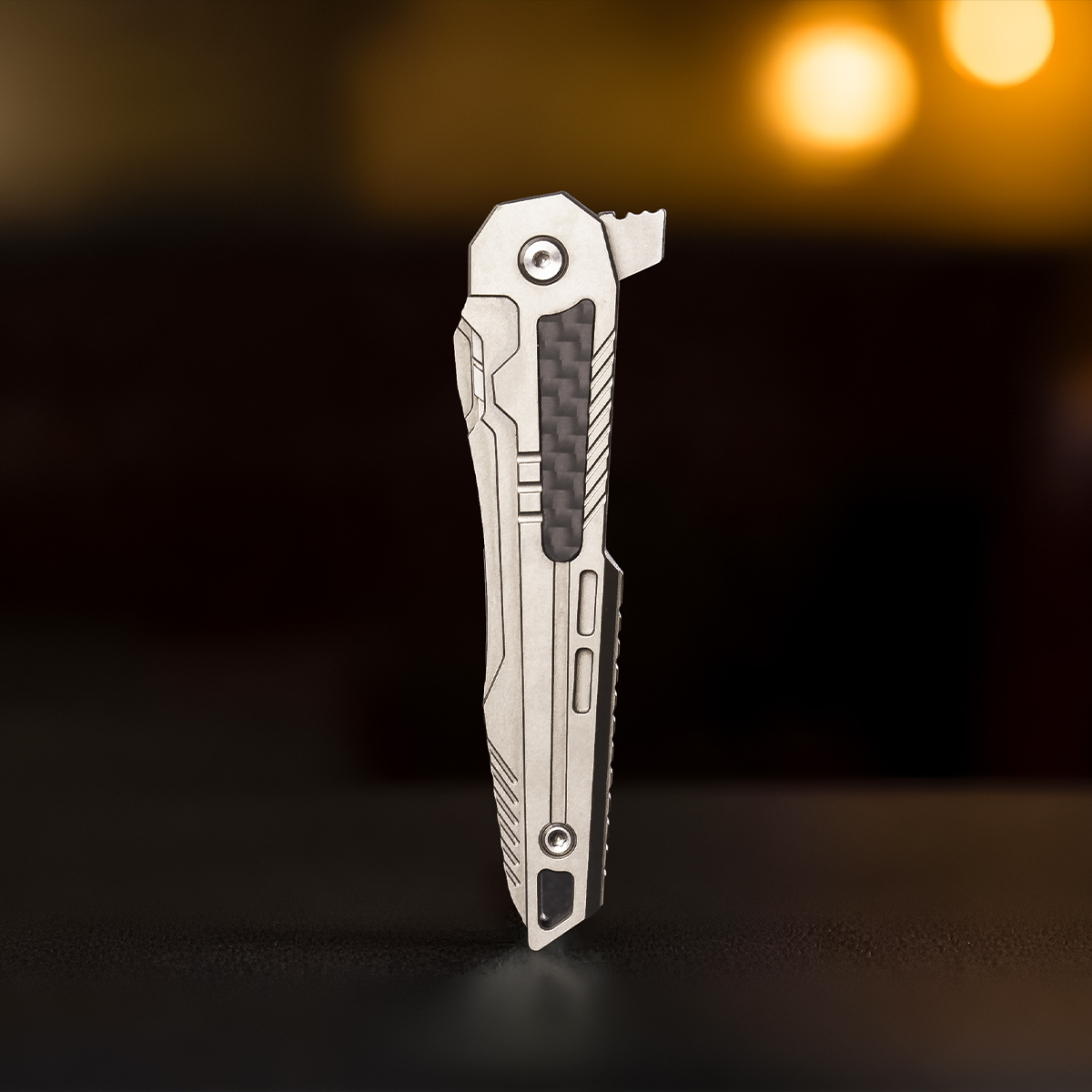 Titanium Multifunctional Folding Utility knife