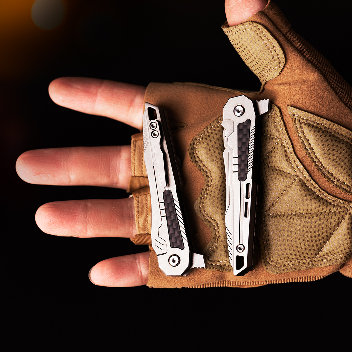 Titanium Multifunctional Folding Utility knife