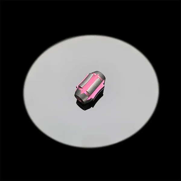 Titanium Lanyard Bead EDC Rotating Bead Prism Shape Pendant