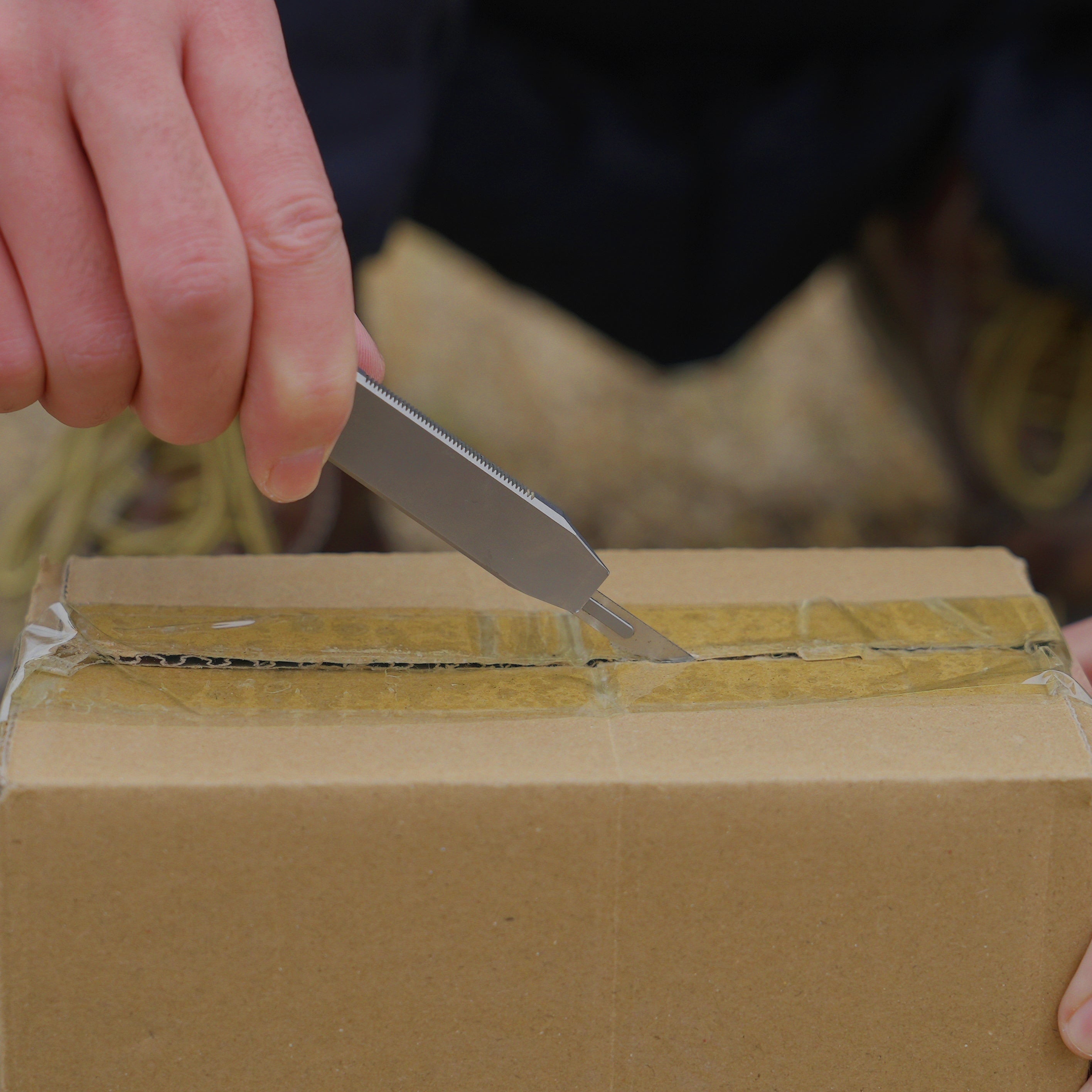 JOAT-Titanium EDC Multi-Tool Utility Gadget Outdoor Pocket Knife Wrench Keychain