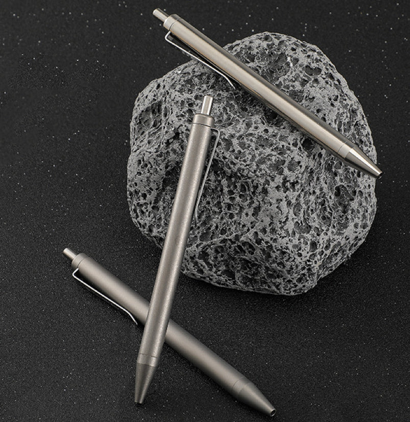 TiSlim: Titanium Business Tactical Ballpoint Pen