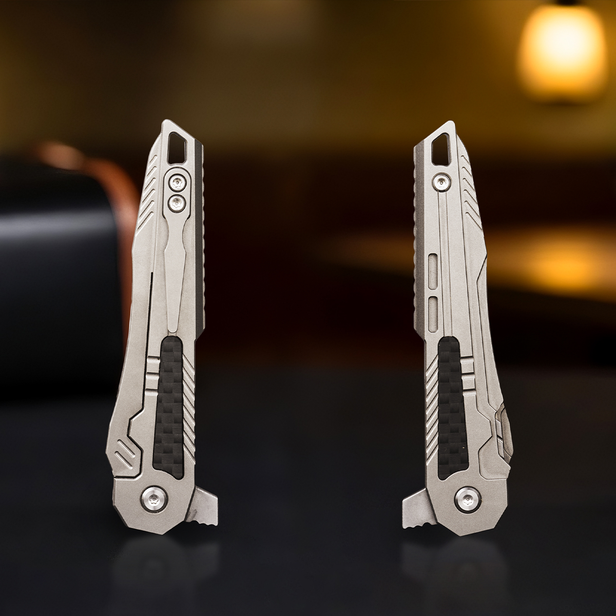 Titanium Multifunctional Folding Utility knife