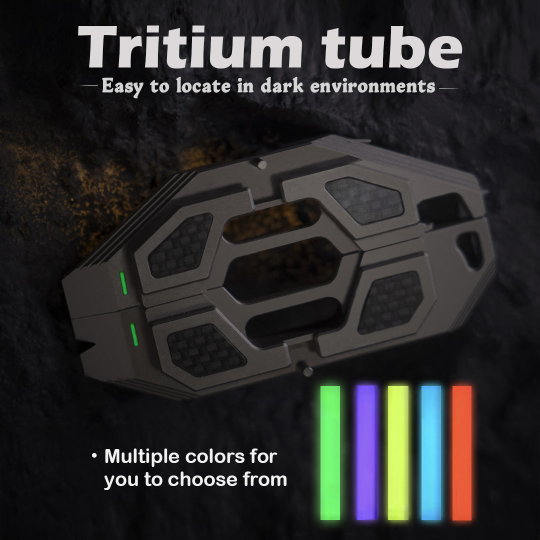 Blade Shadow-Titanium Steel WireSaw EDC Multi-tool Outdoor Gear