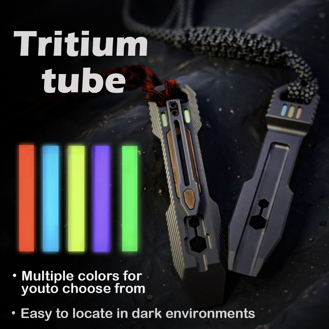 Titanium Multi Tool Pry Bar Crowbar EDC Tool Outdoor Travel Adventure Tool