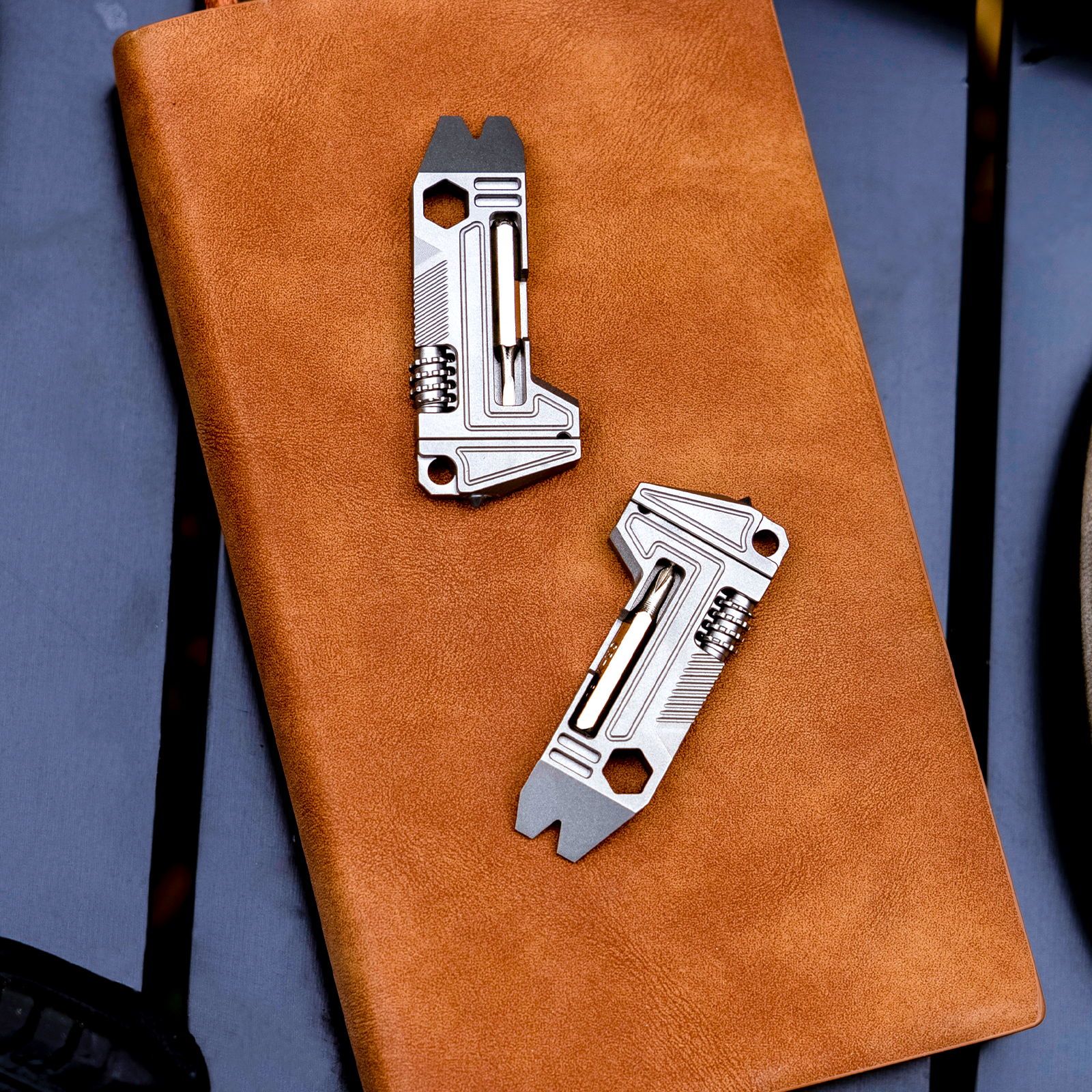 EDC Multifunctional Tool- Titanium Mini Portable Wrench