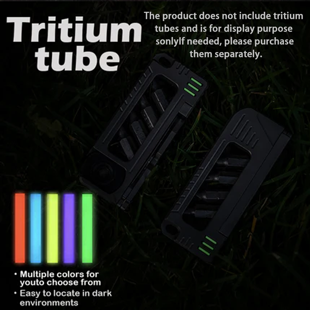 TI-MMS EDC Titanium Magnetic Screwdriver Integrated Pocket Multi-Tool
