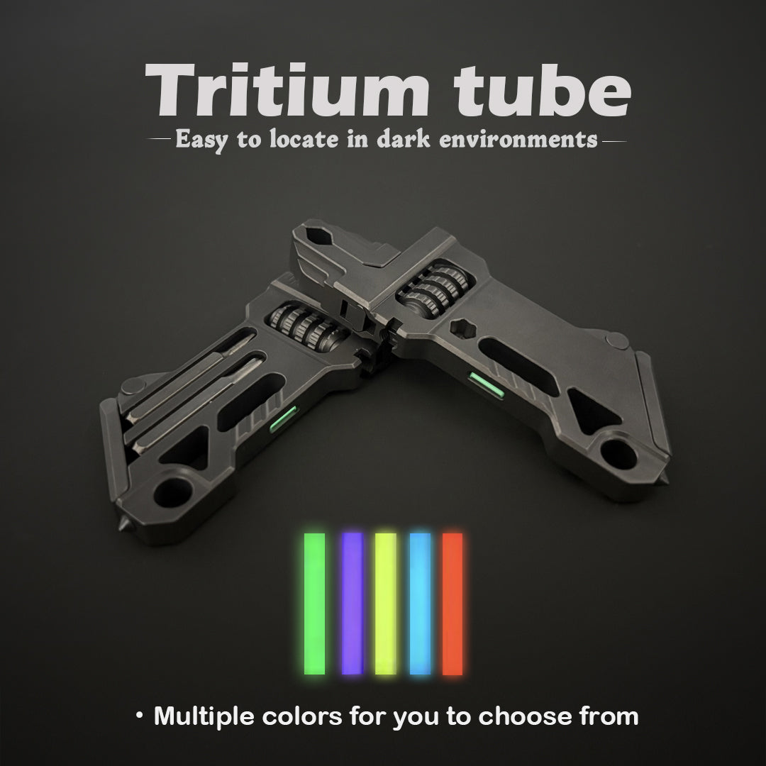 Ti EDC Wrench:Titanium Wrench Multi-Tool Spanner Outdoor Gear Pocket Tool