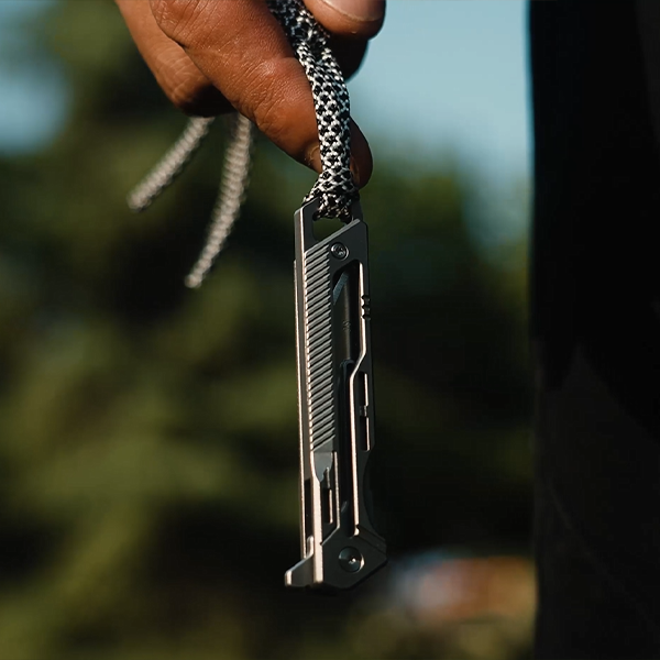 Titanium Folding Knife EDC Tool Surgical Blade Outdoor Gear Gadget