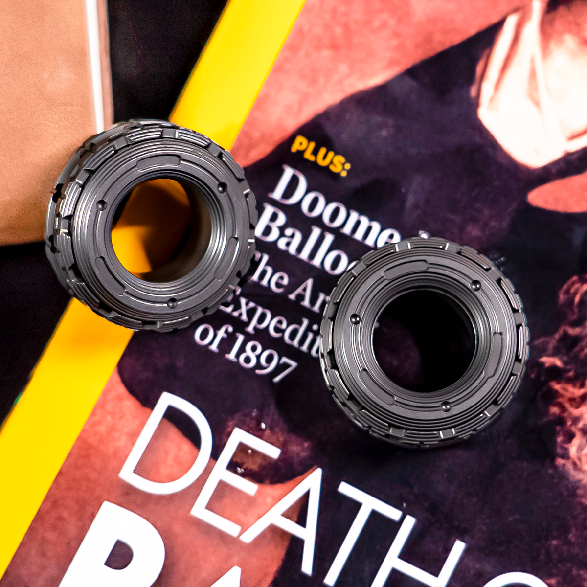 The World's Most Powerful Titanium Fidget Toy-Mechanic Ring