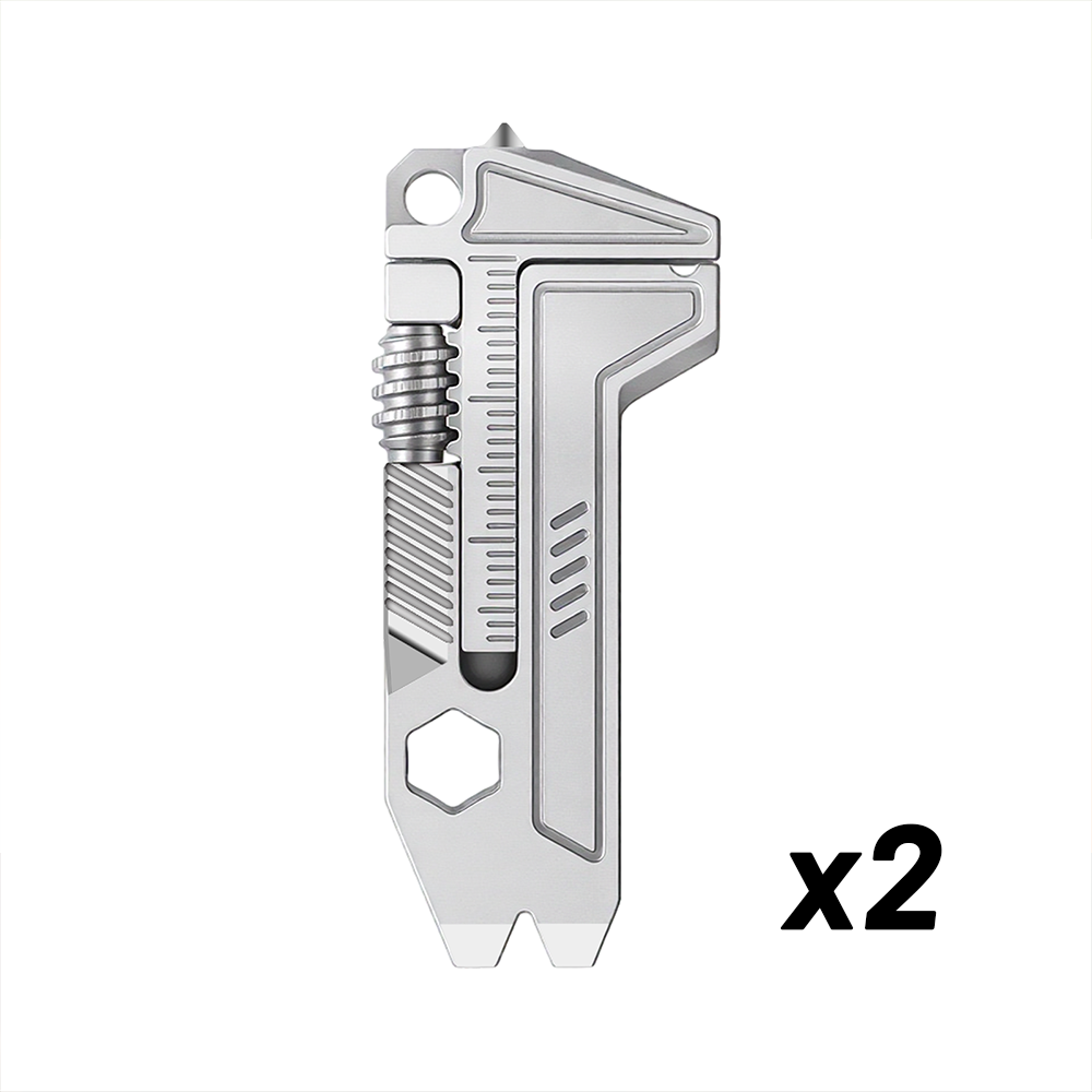 EDC Multifunctional Tool- Titanium Mini Portable Wrench