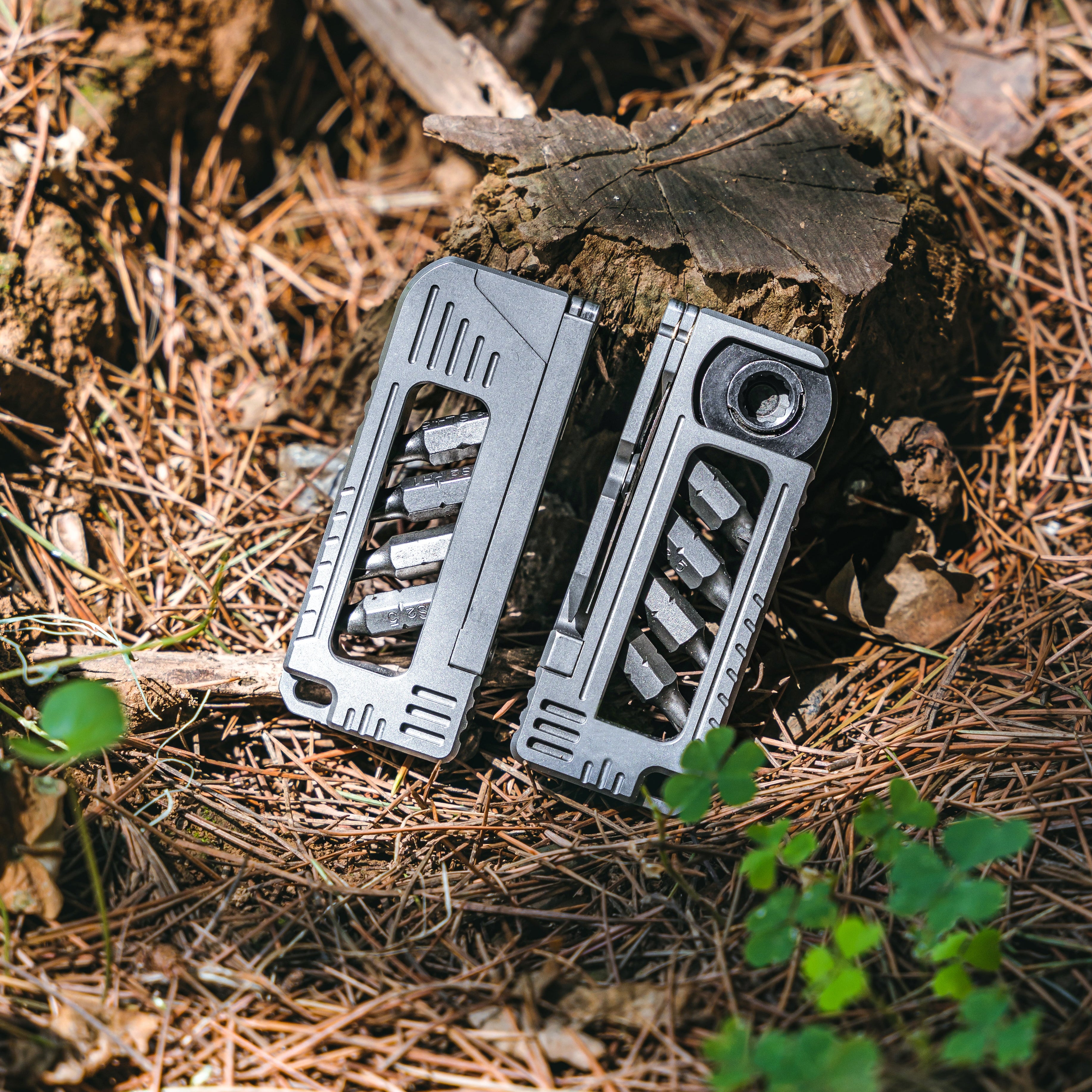 TI-MMS EDC Titanium Magnetic Screwdriver Integrated Pocket Multi-Tool