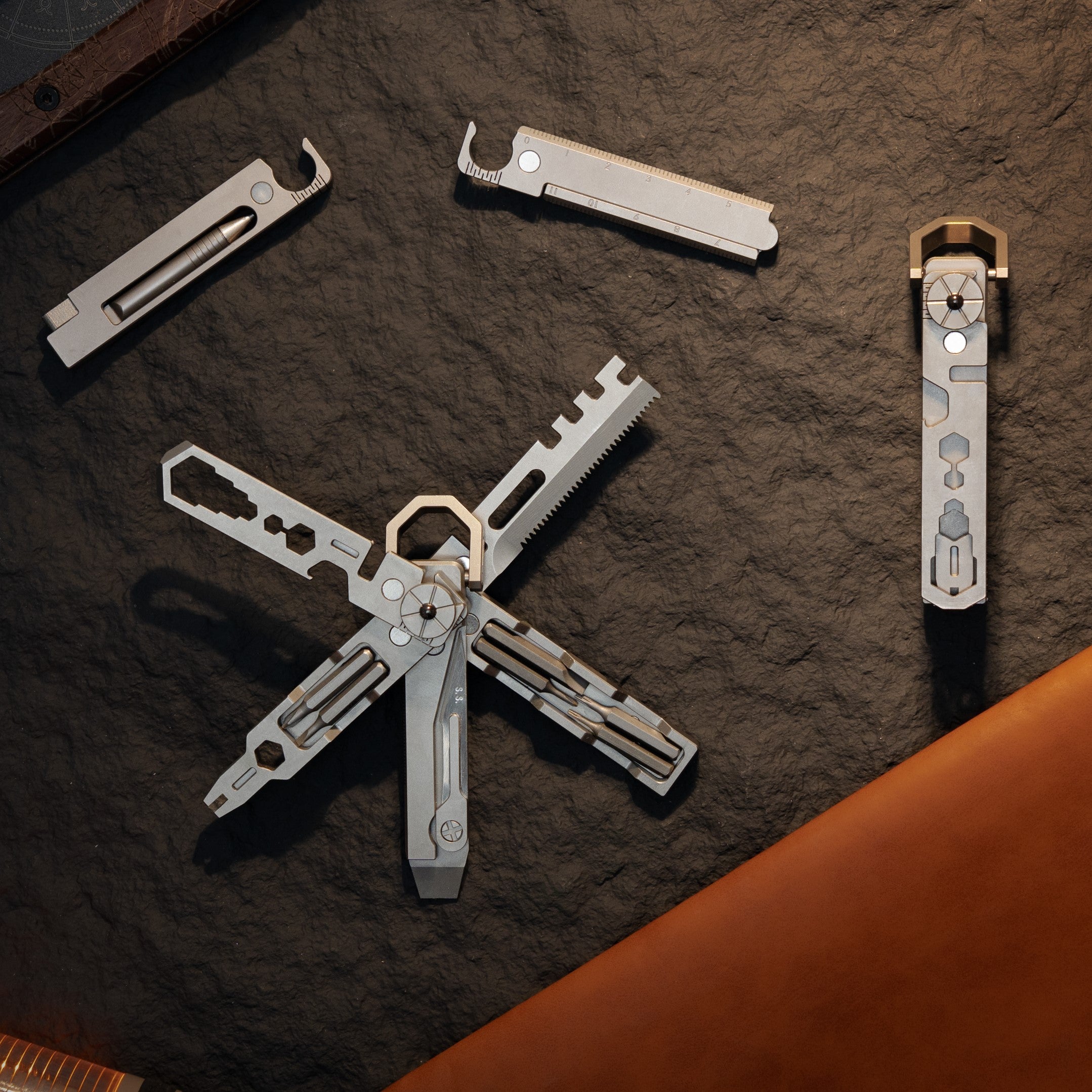 JOAT 2.0 Titanium Multi-Function EDC Tool - All-in-One Everyday Repair Kit
