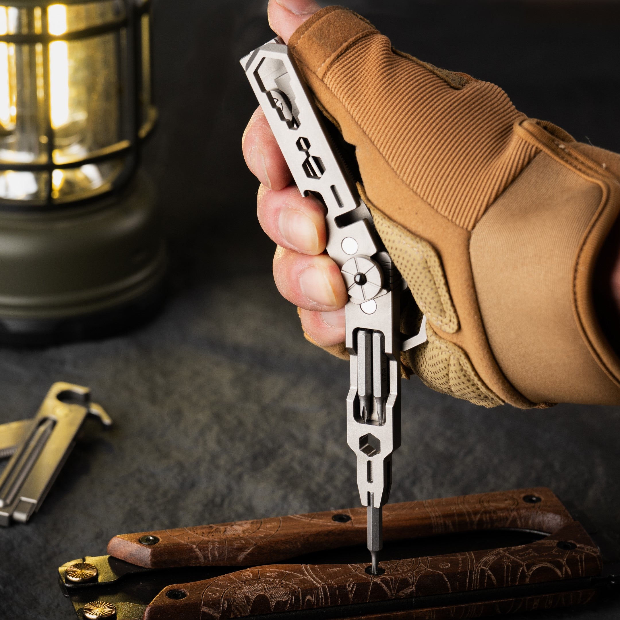 JOAT 2.0 Titanium Multi-Function EDC Tool - All-in-One Everyday Repair Kit