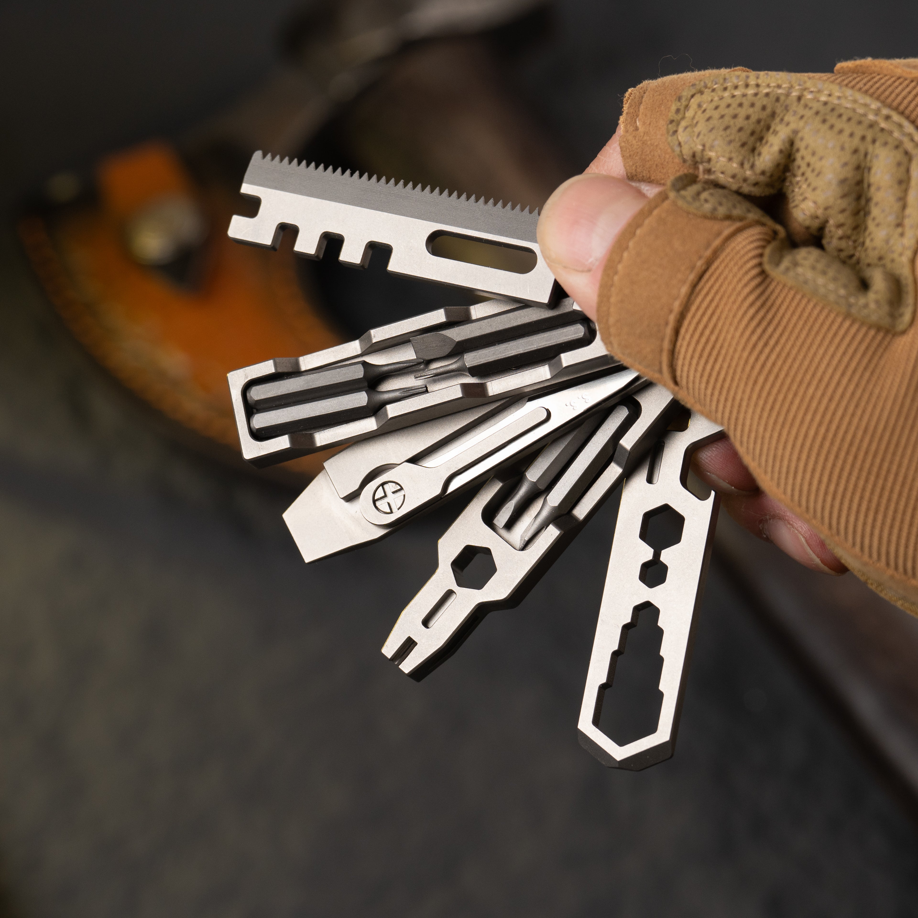 JOAT 2.0 Titanium Multi-Function EDC Tool - All-in-One Everyday Repair Kit