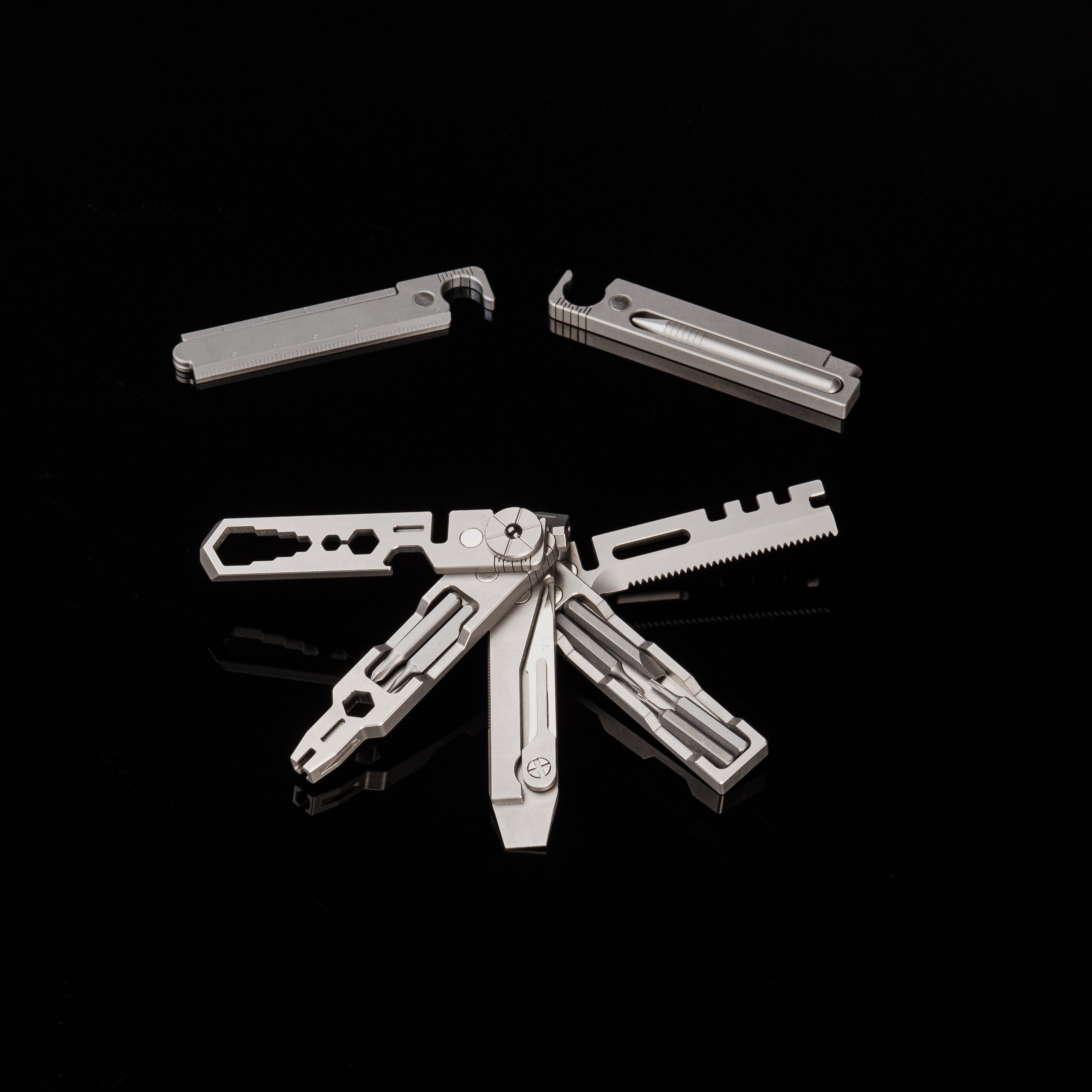 JOAT 2.0 Titanium Multi-Function EDC Tool - All-in-One Everyday Repair Kit