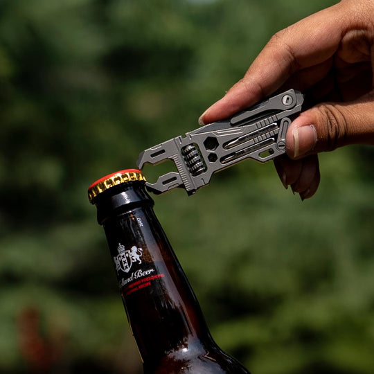 TI EDC WRENCH 2.0 —Titanium Multifunctional Pocket Gadget