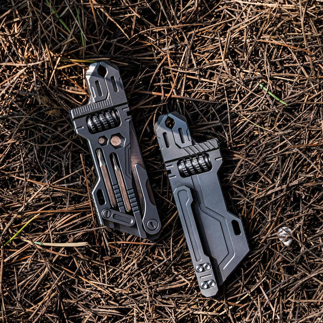 TI EDC WRENCH 2.0 —Titanium Multifunctional Pocket Gadget