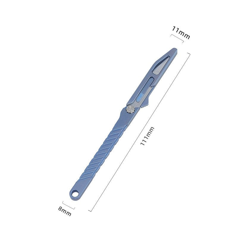 Lightweight Titanium Pocket EDC Cutting Tool