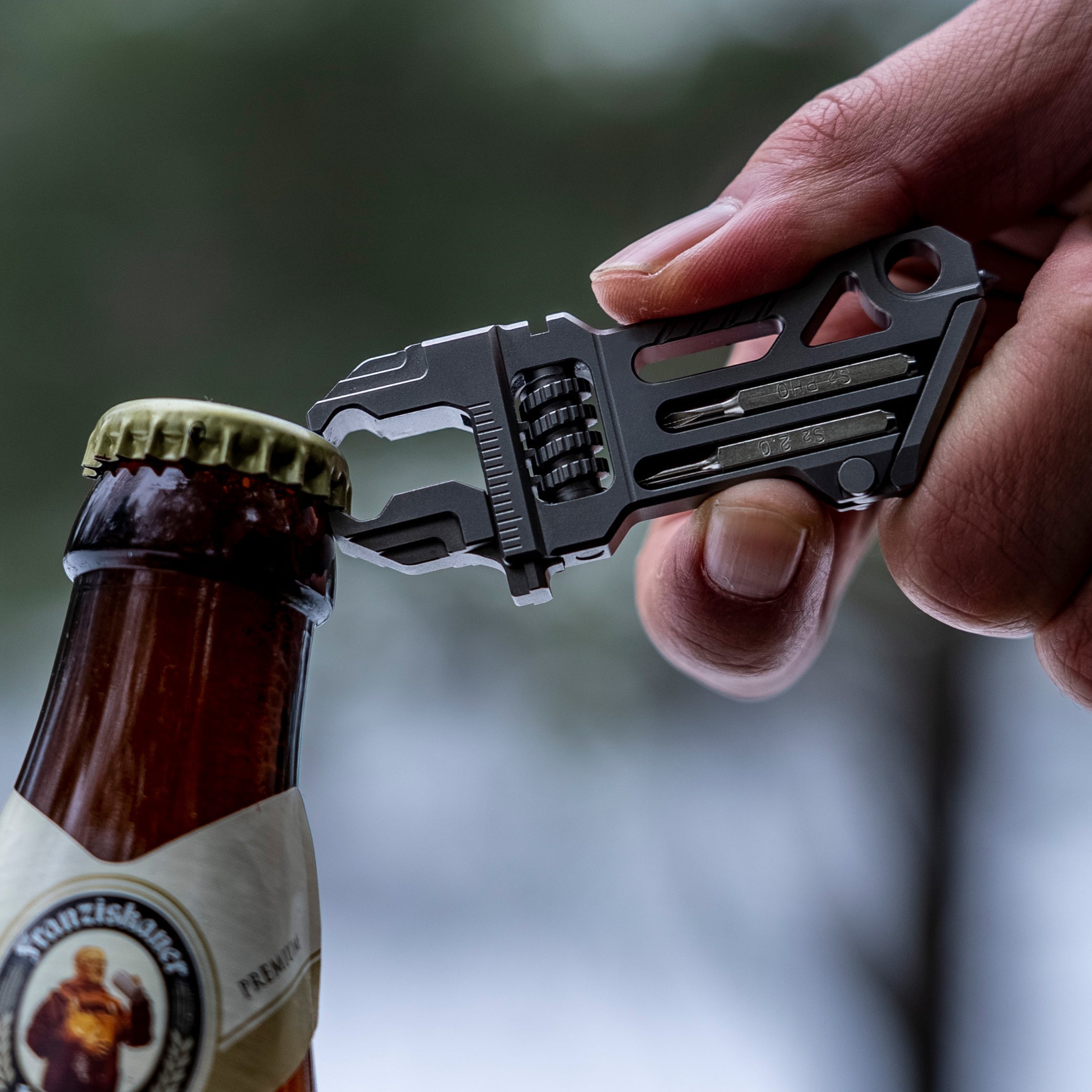 Ti EDC Wrench:Titanium Wrench Multi-Tool Spanner Outdoor Gear Pocket Tool