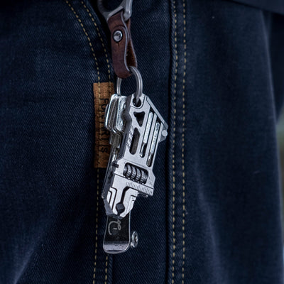 Ti EDC Wrench:Titanium Wrench Multi-Tool Spanner Outdoor Gear Pocket Tool