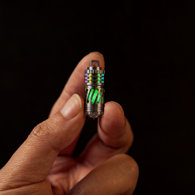 [PRE-ORDER] SpinTi: The Rotating Tritium Keychain— Glow That Never Fades