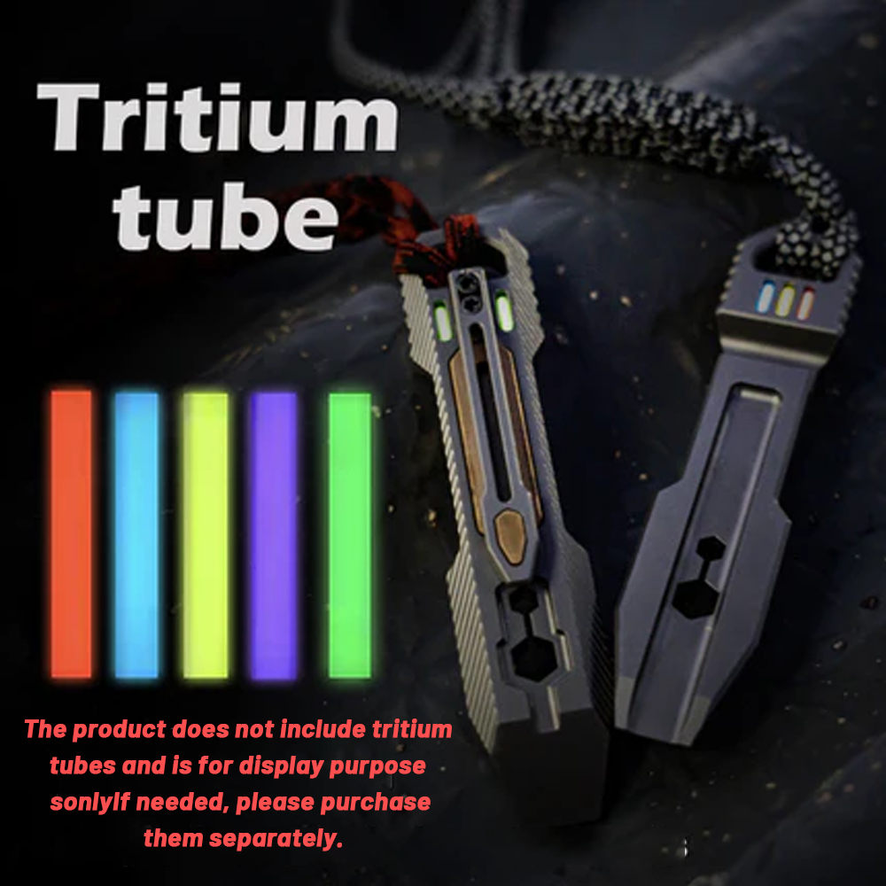 Titanium Multi Tool Pry Bar Crowbar EDC Tool Outdoor Travel Adventure Tool