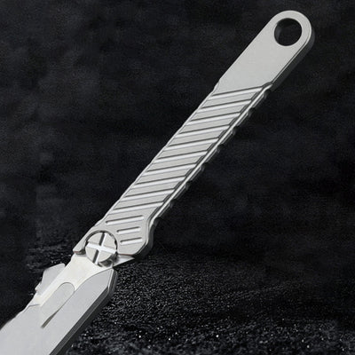 Lightweight Titanium Pocket EDC Cutting Tool