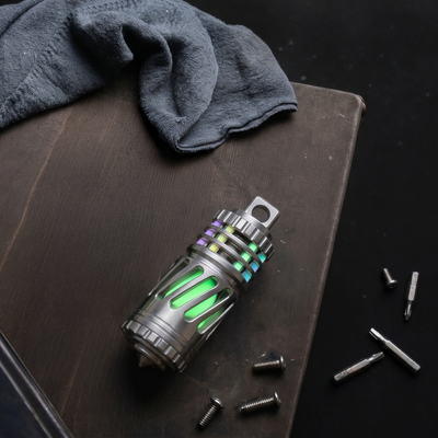 [PRE-ORDER] SpinTi: The Rotating Tritium Keychain— Glow That Never Fades