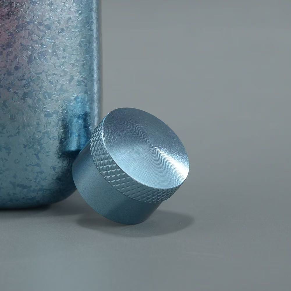 Pure Titanium Pocket Hip Flask, Portable Outdoor Liquor Bottle