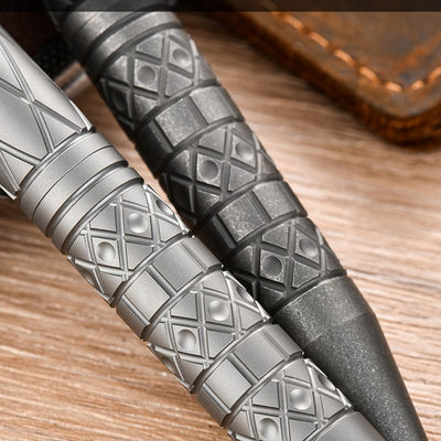 Titanium Alloy Tactical Pen, EDC Window Breaker Ballpoint Pen
