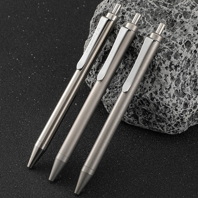 TiSlim: Titanium Business Tactical Ballpoint Pen