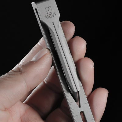 E325 Titanium Magnetic Multi-Tool Ruler with Pencil