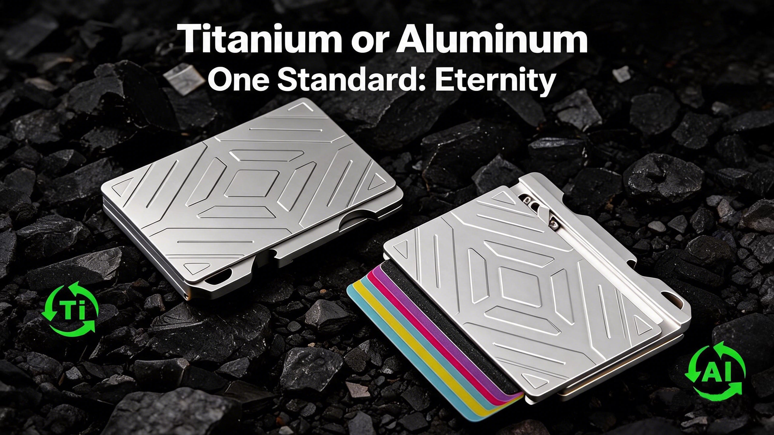 PRE-ORDER] MechVault Titanium Mechanical Wallet - Push-Pop Quick