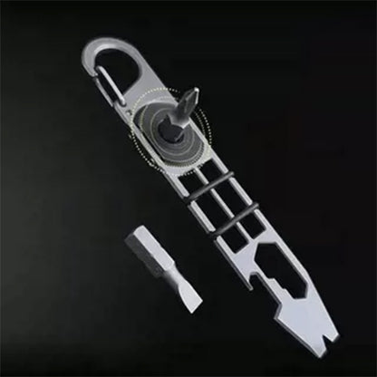 【Big Sale】EDC Prybar Crowbar Multi-Tool Titanium Outdoor Ratchet Screwdriver