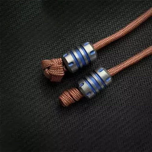 EDC Titanium Rotating Bead Lanyard Bead Knife Beads Pendant