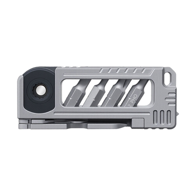 TI-MMS EDC Titanium Magnetic Screwdriver Integrated Pocket Multi-Tool