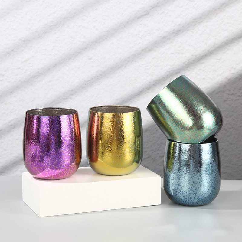 Pure Titanium Double Wall Egg Cup
