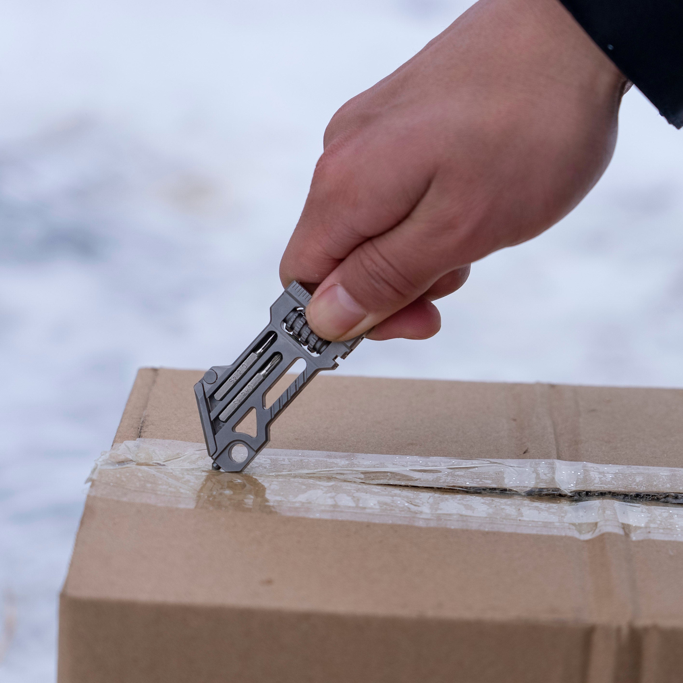 Ti EDC Wrench:Titanium Wrench Multi-Tool Spanner Outdoor Gear Pocket Tool