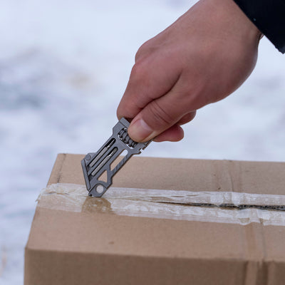 Ti EDC Wrench:Titanium Wrench Multi-Tool Spanner Outdoor Gear Pocket Tool