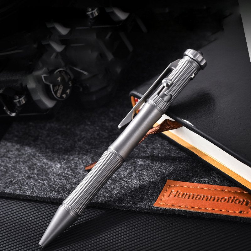 TC4 Titanium Bolt Action Fidget EDC Pocket Pen