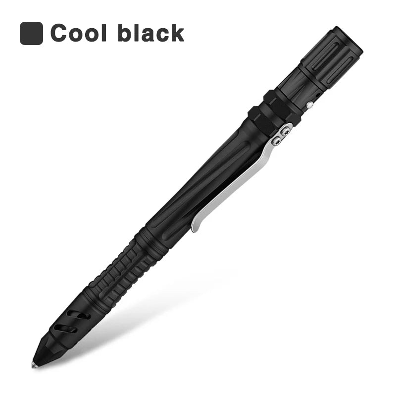 ApexSpark Tactical Pen: 4-in-1 USB Arc Lighter with Tungsten Glass Breaker
