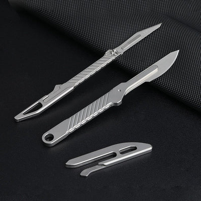 Lightweight Titanium Pocket EDC Cutting Tool