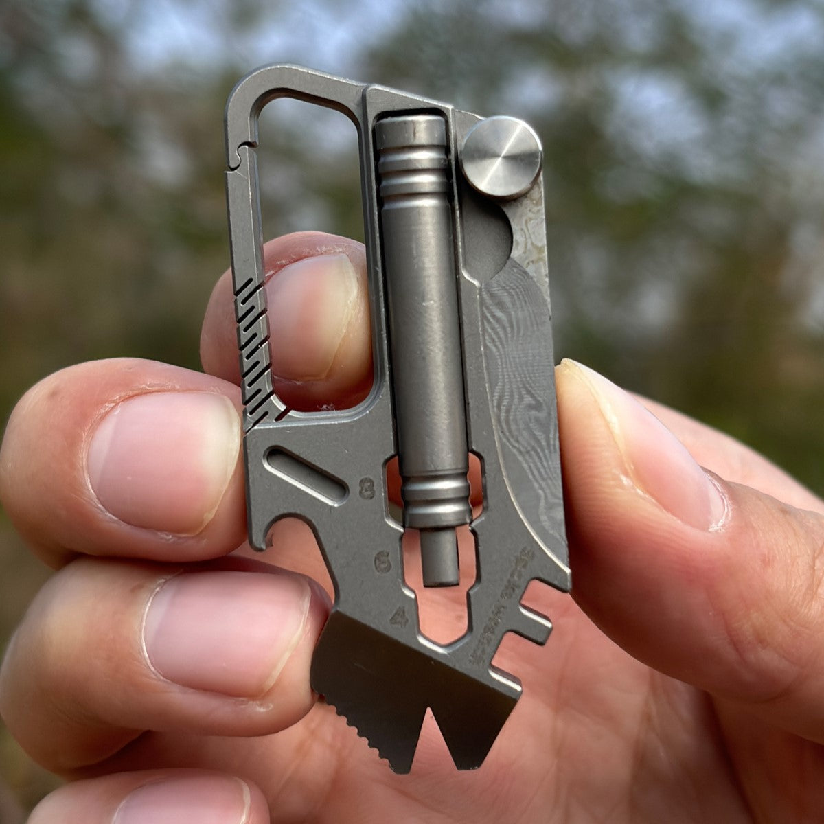 ApexShard Titanium EDC Multi-Tool Carabiner